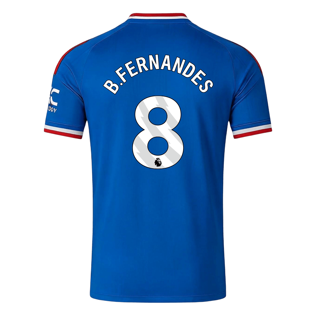 Tricouri Fotbal Manchester United B. FERNANDES #8 Deplasare 2026/27