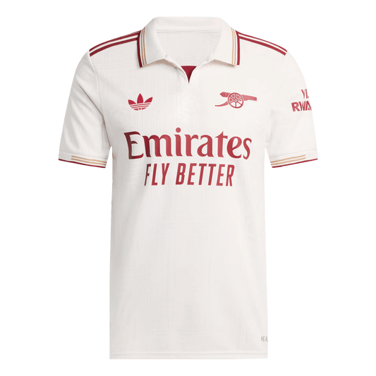 Tricouri Fotbal Arsenal Treilea 2025/26 Authentic