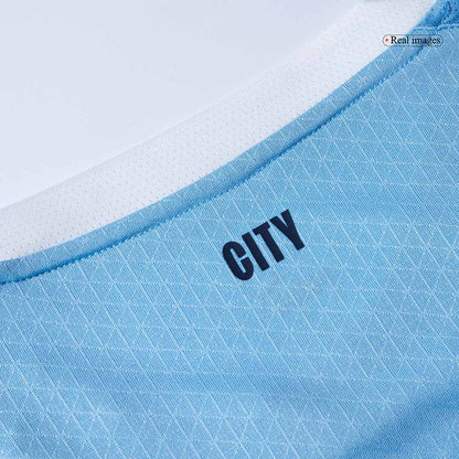 Tricouri Fotbal Manchester City HAALAND #9 Acasă 2025/26 Authentic