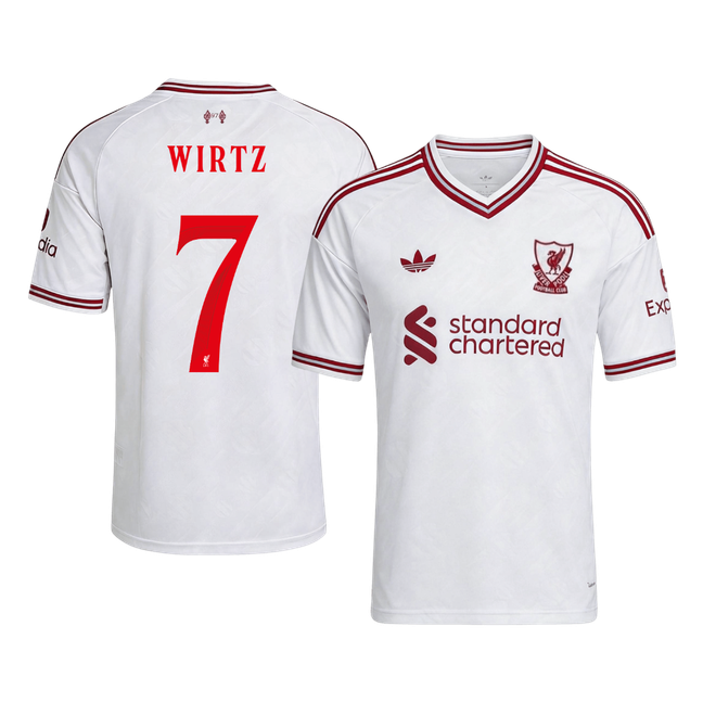 Tricouri Fotbal Liverpool WIRTZ #7 Deplasare 2026/27 - UCL