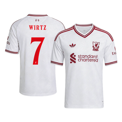 Tricouri Fotbal Liverpool WIRTZ #7 Deplasare 2026/27 - UCL