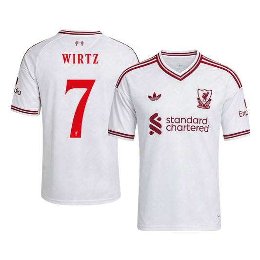 Tricouri Fotbal Liverpool WIRTZ #7 Deplasare 2026/27 - UCL
