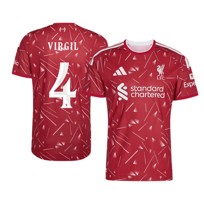 Tricouri Fotbal Liverpool VIRGIL #4 Acasă 2026/27 Authentic - UCL
