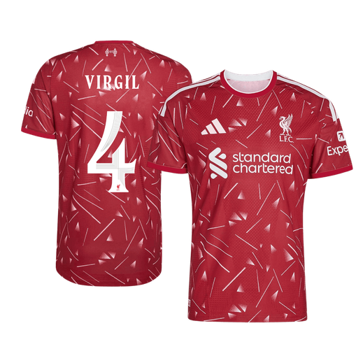 Tricouri Fotbal Liverpool VIRGIL #4 Acasă 2026/27 Authentic - UCL