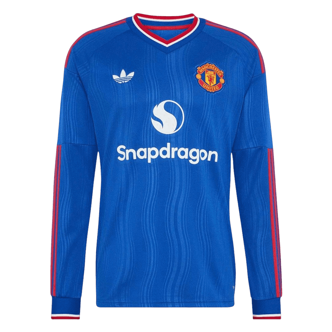 Tricouri Fotbal Manchester United Deplasare 2026/27 Mânecă Lungă