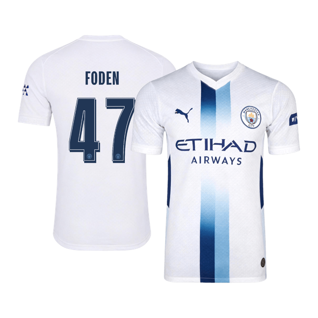 Tricouri Fotbal Manchester City FODEN #47 Treilea 2026/27 Authentic - UCL