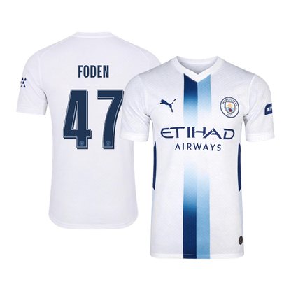 Tricouri Fotbal Manchester City FODEN #47 Treilea 2026/27 Authentic - UCL
