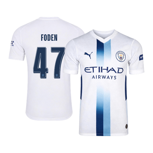 Tricouri Fotbal Manchester City FODEN #47 Treilea 2026/27 Authentic - UCL