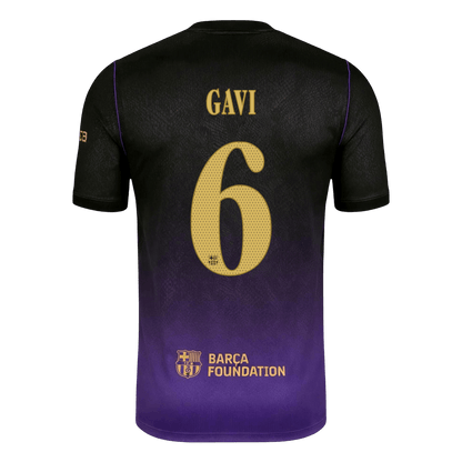 Tricouri Fotbal Barcelona GAVI #6 Deplasare 2026/27 - UCL