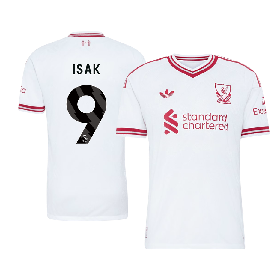 Tricouri Fotbal Liverpool ISAK #9 Deplasare 2026/27