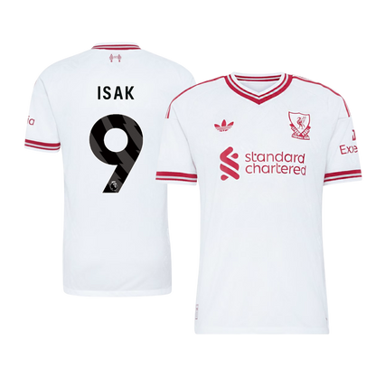 Tricouri Fotbal Liverpool ISAK #9 Deplasare 2026/27