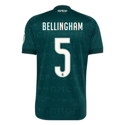 Tricouri Fotbal Real Madrid BELLINGHAM #5 Deplasare 2026/27