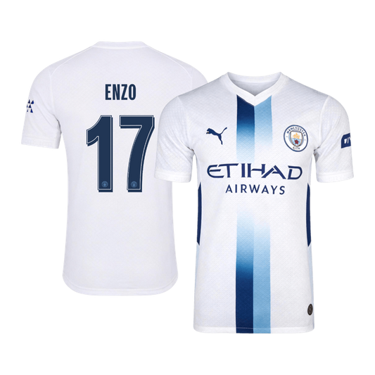 Tricouri Fotbal Manchester City ENZO #17 Treilea 2026/27 Authentic - UCL