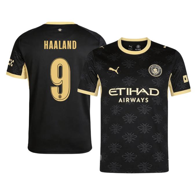 Tricouri Fotbal Manchester City HAALAND #9 Deplasare 2026/27 - UCL