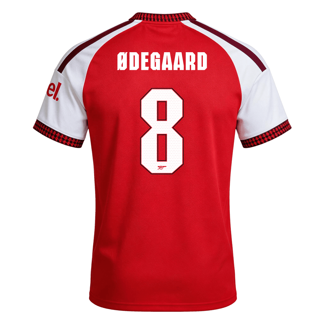 Tricouri Fotbal Arsenal ØDEGAARD #8 Acasă 2026/27 - UCL - Premium