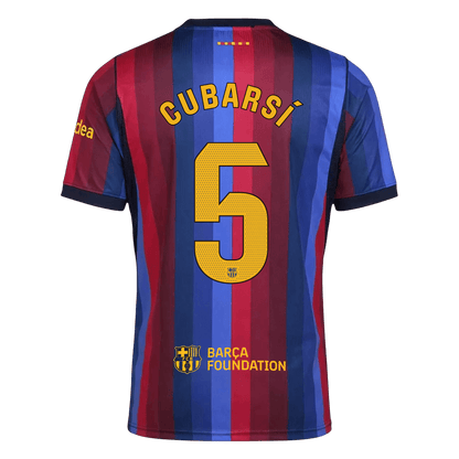 Tricouri Fotbal Barcelona CUBARSÍ #5 Acasă 2026/27 - Premium