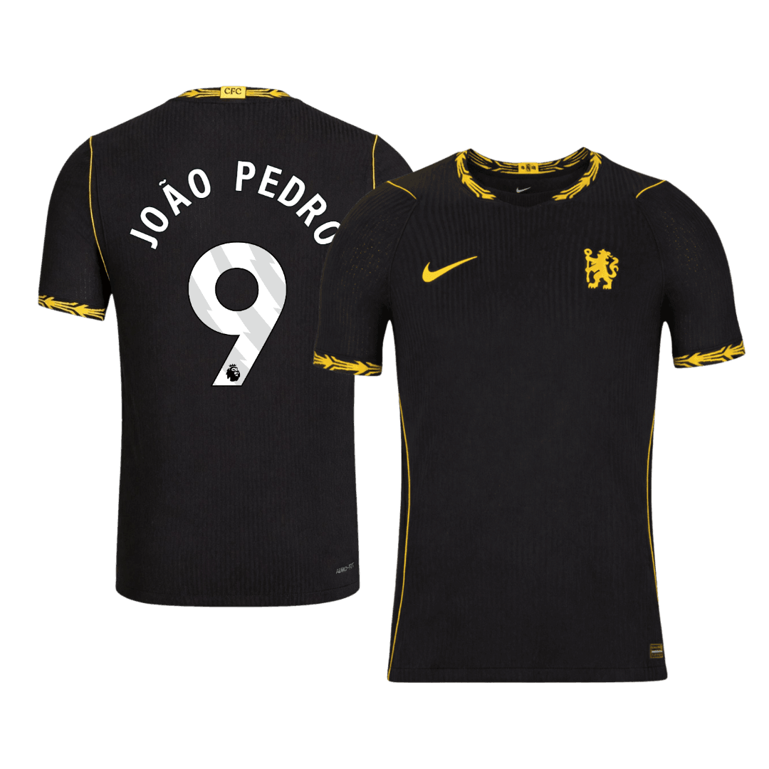 Tricouri Fotbal Chelsea JOÃO PEDRO #9 Deplasare 2026/27 Authentic