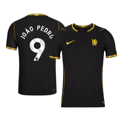 Tricouri Fotbal Chelsea JOÃO PEDRO #9 Deplasare 2026/27 Authentic