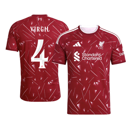 Tricouri Fotbal Liverpool VIRGIL #4 Acasă 2026/27 UCL - Premium