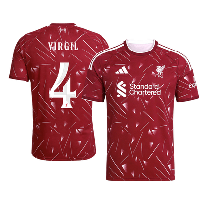 Tricouri Fotbal Liverpool VIRGIL #4 Acasă 2026/27 UCL - Premium
