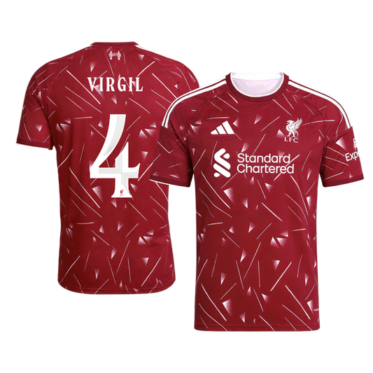 Tricouri Fotbal Liverpool VIRGIL #4 Acasă 2026/27 UCL - Premium