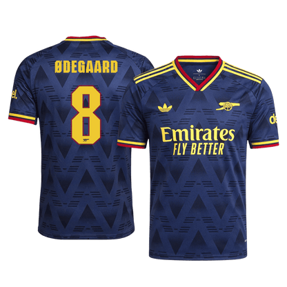 Tricouri Fotbal Arsenal ØDEGAARD #8 Deplasare 2026/27 Authentic - UCL