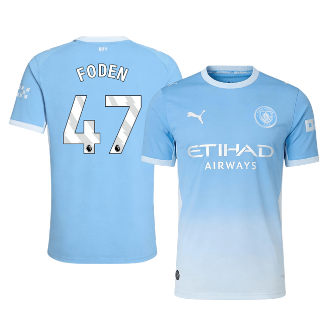 Tricouri Fotbal Manchester City FODEN #47 Acasă 2026/27 Authentic