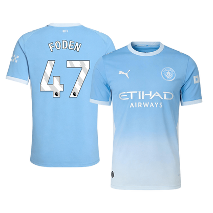Tricouri Fotbal Manchester City FODEN #47 Acasă 2026/27 Authentic