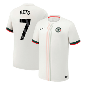 Tricouri Fotbal Chelsea NETO #7 Deplasare 2025/26