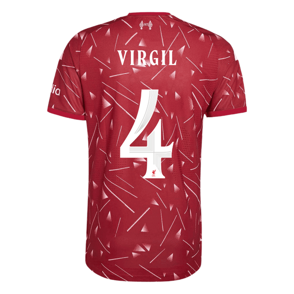 Tricouri Fotbal Liverpool VIRGIL #4 Acasă 2026/27 Authentic - UCL
