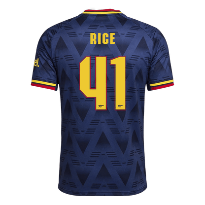 Tricouri Fotbal Arsenal RICE #41 Deplasare 2026/27 Authentic - UCL