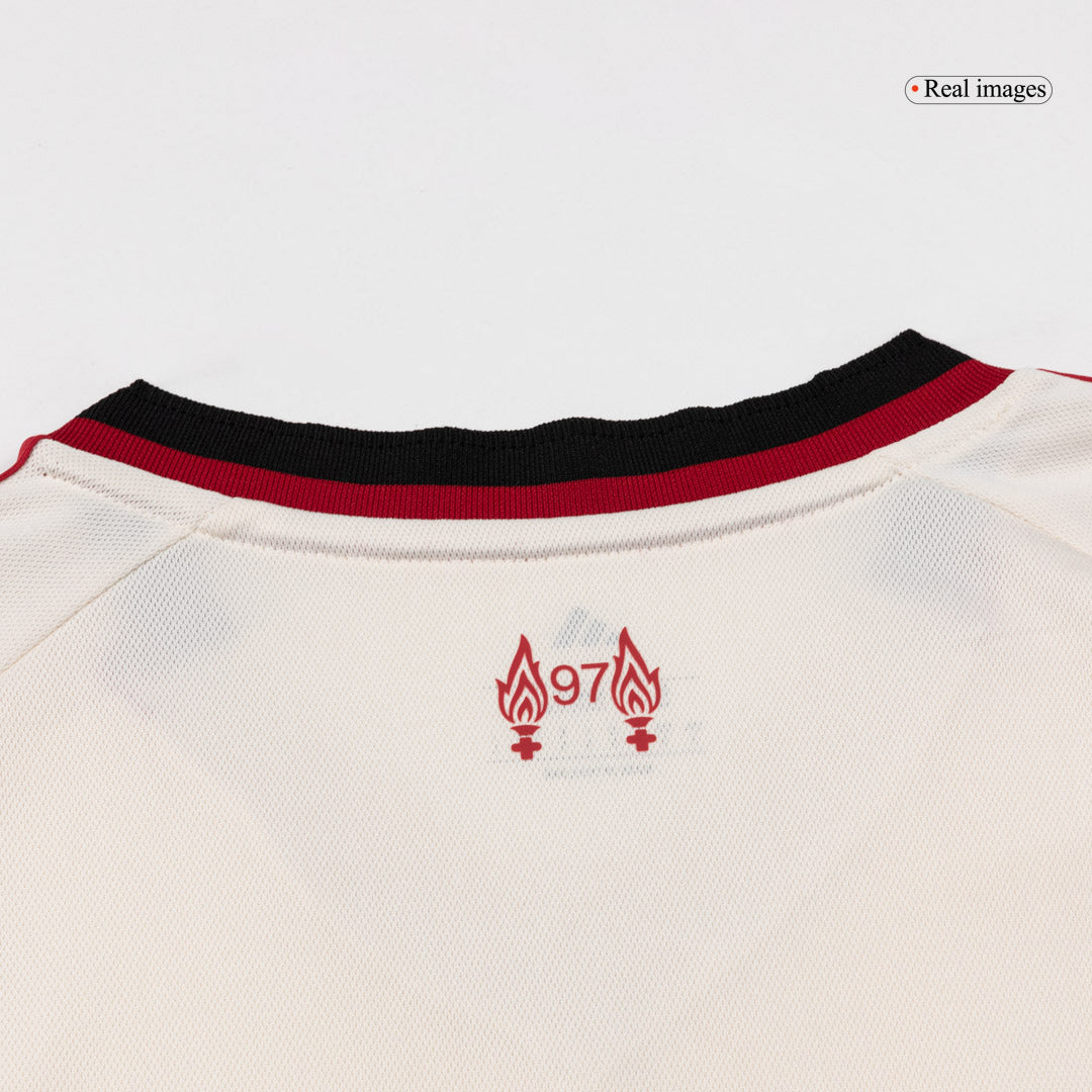 Tricouri Fotbal Liverpool GAKPO #18 Deplasare 2025/26