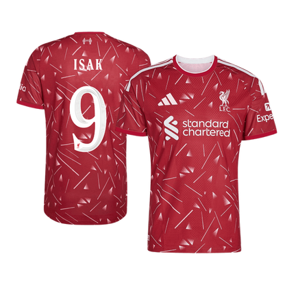 Tricouri Fotbal Liverpool ISAK #9 Acasă 2026/27 Authentic - UCL