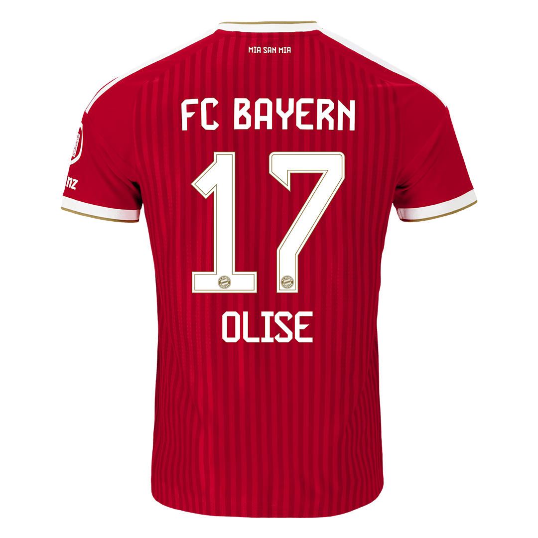 Tricouri Fotbal Bayern Munchen OLISE #17 Acasă 2026/27 Authentic