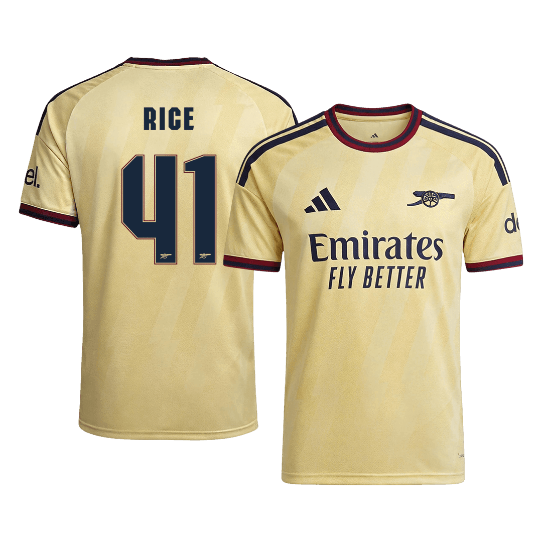 Tricouri Fotbal Arsenal RICE #41 Treilea 2026/27 Authentic - UCL