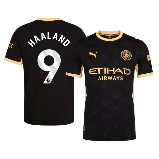 Tricouri Fotbal Manchester City HAALAND #9 Deplasare 2026/27 Authentic