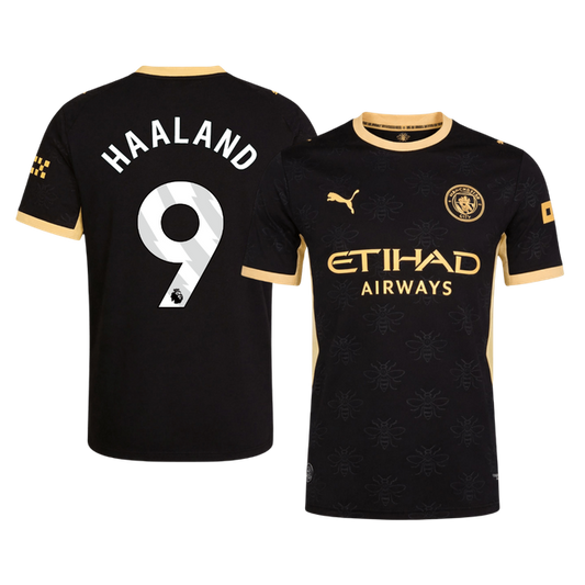 Tricouri Fotbal Manchester City HAALAND #9 Deplasare 2026/27 Authentic
