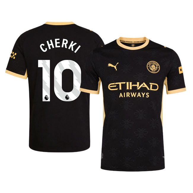 Tricouri Fotbal Manchester City CHERKI #10 Deplasare 2026/27 Authentic