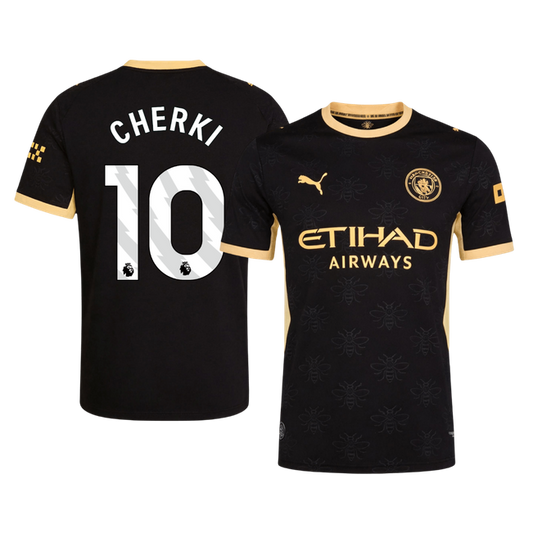 Tricouri Fotbal Manchester City CHERKI #10 Deplasare 2026/27 Authentic