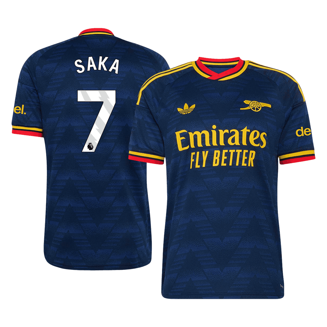 Tricouri Fotbal Arsenal SAKA #7 Deplasare 2026/27