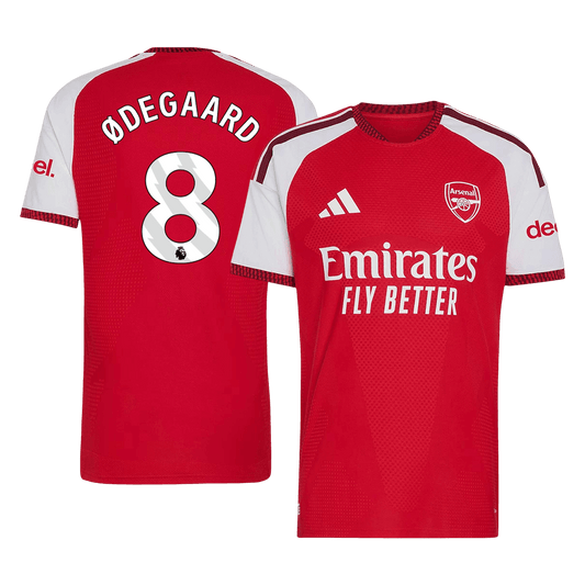 Tricouri Fotbal Arsenal ØDEGAARD #8 Acasă 2026/27 Authentic