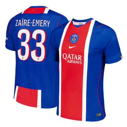 Tricouri Fotbal PSG ZAÏRE-EMERY #33 Acasă 2026/27 - Premium