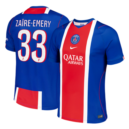 Tricouri Fotbal PSG ZAÏRE-EMERY #33 Acasă 2026/27 - Premium