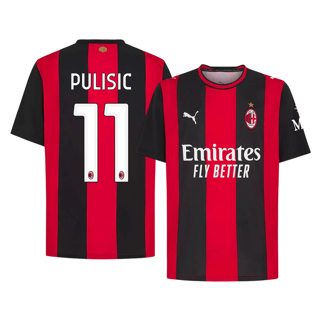 Tricouri Fotbal AC Milan PULISIC #11 Acasă 2026/27