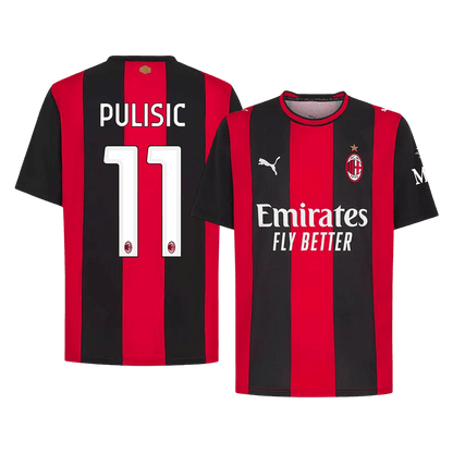 Tricouri Fotbal AC Milan PULISIC #11 Acasă 2026/27