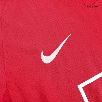 Tricouri Fotbal Vintage Manchester United RONALDO #7 Acasă 2007/08 Mânecă Lungă
