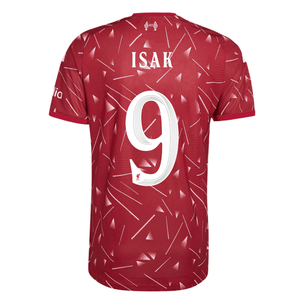 Tricouri Fotbal Liverpool ISAK #9 Acasă 2026/27 Authentic - UCL