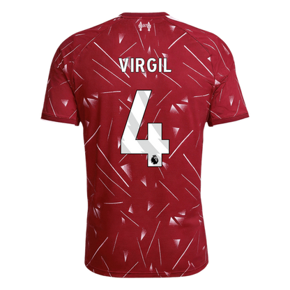 Tricouri Fotbal Liverpool VIRGIL #4 Acasă 2026/27 - Premium