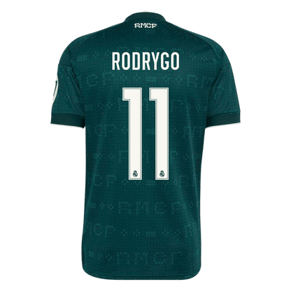 Tricouri Fotbal Real Madrid RODRYGO #11 Deplasare 2026/27