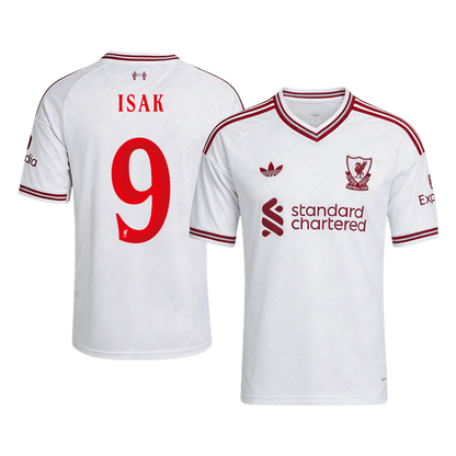 Tricouri Fotbal Liverpool ISAK #9 Deplasare 2026/27 - UCL